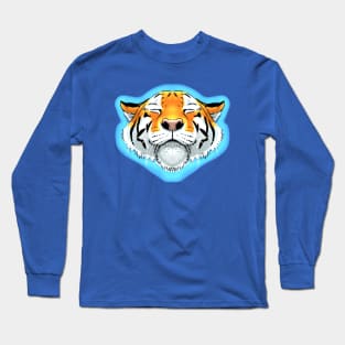 HAPPY TIGER AURA Long Sleeve T-Shirt